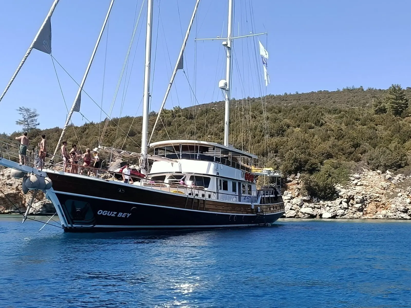 Oguz Bey | 8-Cabin Luxury Gulet | Bodrum Charter | Booktheboat 